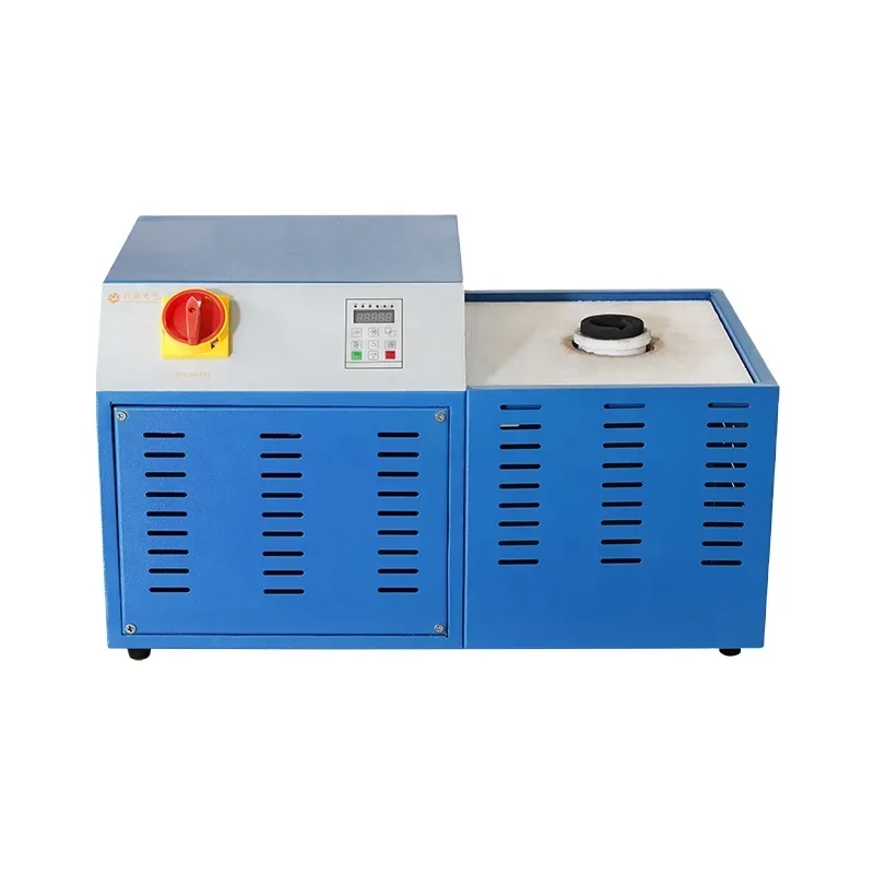 Mini 1kg 2kg 3kg 5kg crucible furnace mini small electric induction metal gold melting machine furnace for platinum gold