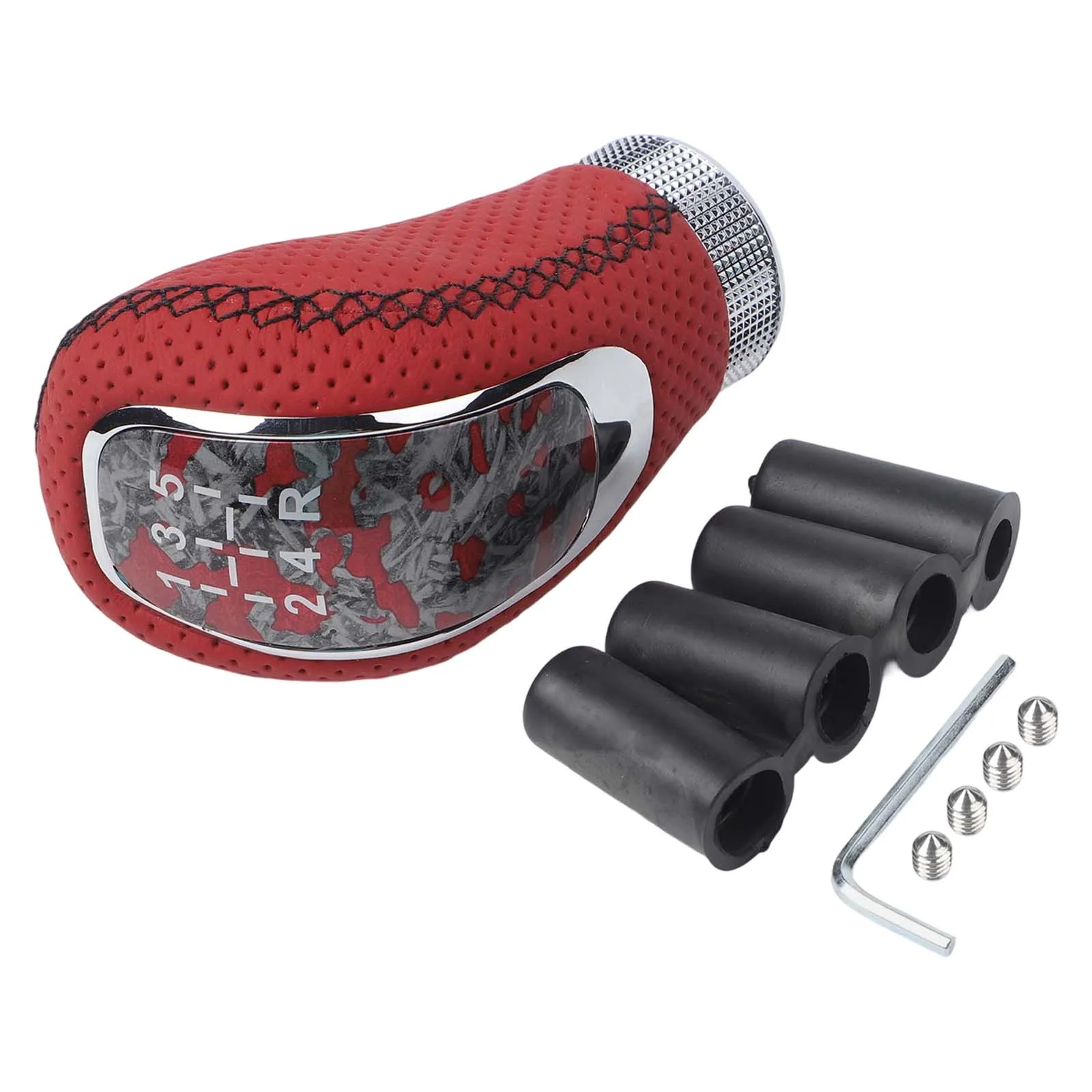 

Blue 5 Speed Shift Knob Easy To Install Without Special Tools High Universality Fitment Driving Experience Improvement