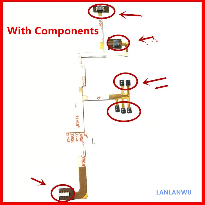 For Canon RF800 F11 IS STM Lens Focus Detection Sensor Flex Cable With Components With Socket With Sensor