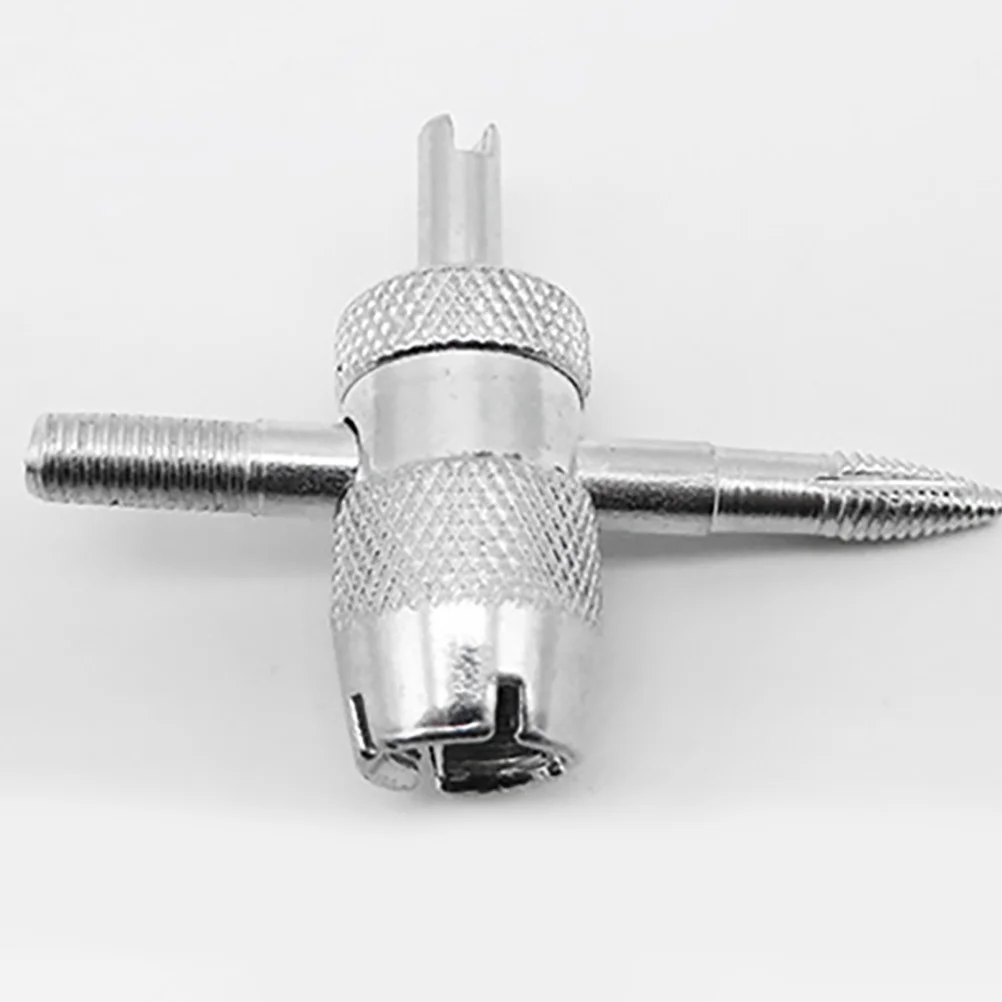 

2Sets Tire Valve Stem Tool 4-in-1 Core Remover Installer for Car Truck Bike Maintenance Replacement Repair Kit Compact