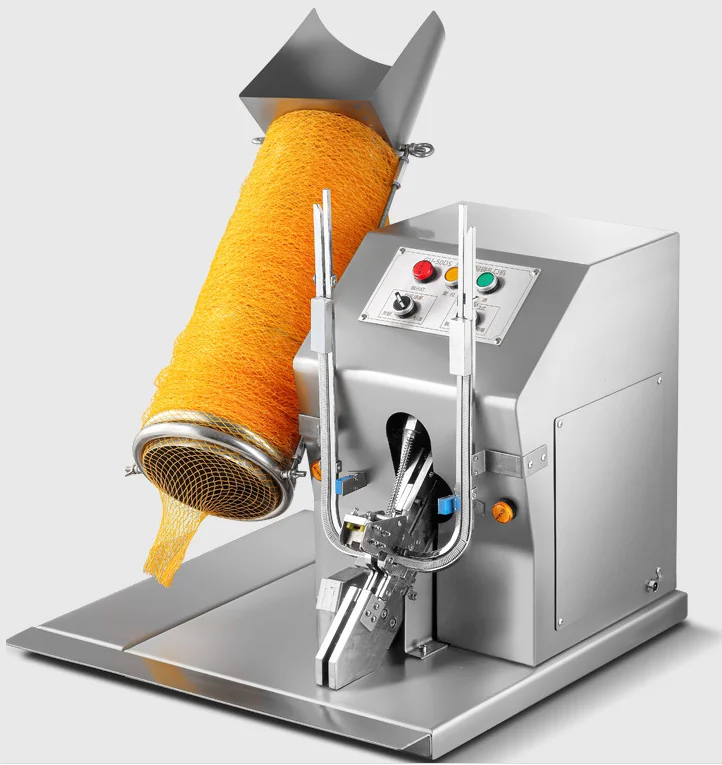 Semi-automatic Garlic Onions Potatoes Fruit Vegetables Clipping Machine