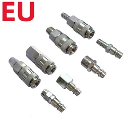 EU Pneumatic Fitting Rapidities Air Hose Connector Coupling Compressor Accessories Quick Release European Raccord Pneumatique