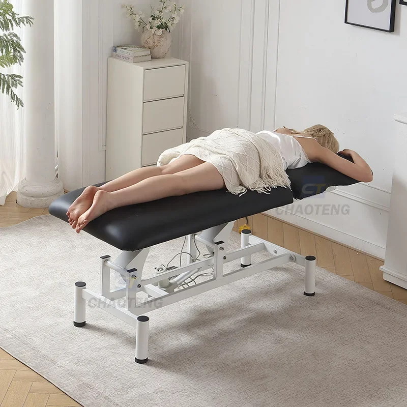 

Double Electric Beauty Bed Tattoo Massage Bed Automatic Lift Tattoo Physiotherapy Lit Massage Livraison Gratuite Salon Furniture