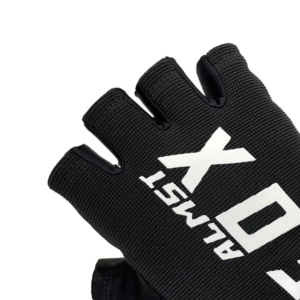 Almst Fox Half Motobike Gloves Motorcycle Half-finger Gloves Men Rider Gel Shockproof Racing Bike Guantes MTB Road Cycling Luvas