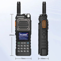 BaoFeng UV-25L Walkie Talkie Long Range Ham Radio Tri-Band Copy Frequency High Powerful Portable Type-C Outdoor Two Way BF-UV25L