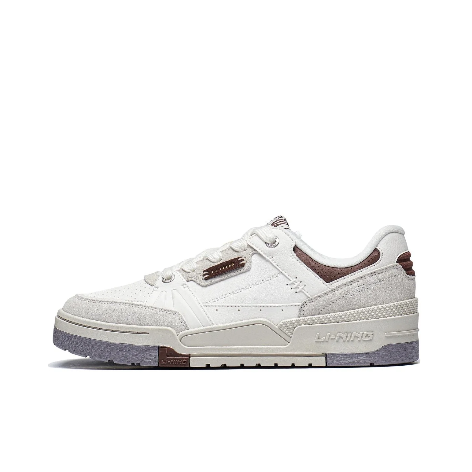 Li Ning Campaign 1.5 Textile, Synthetic Leather Slip Resistant Abrasion Resistant Low top Skateboard Shoes Men's AGCT265-4