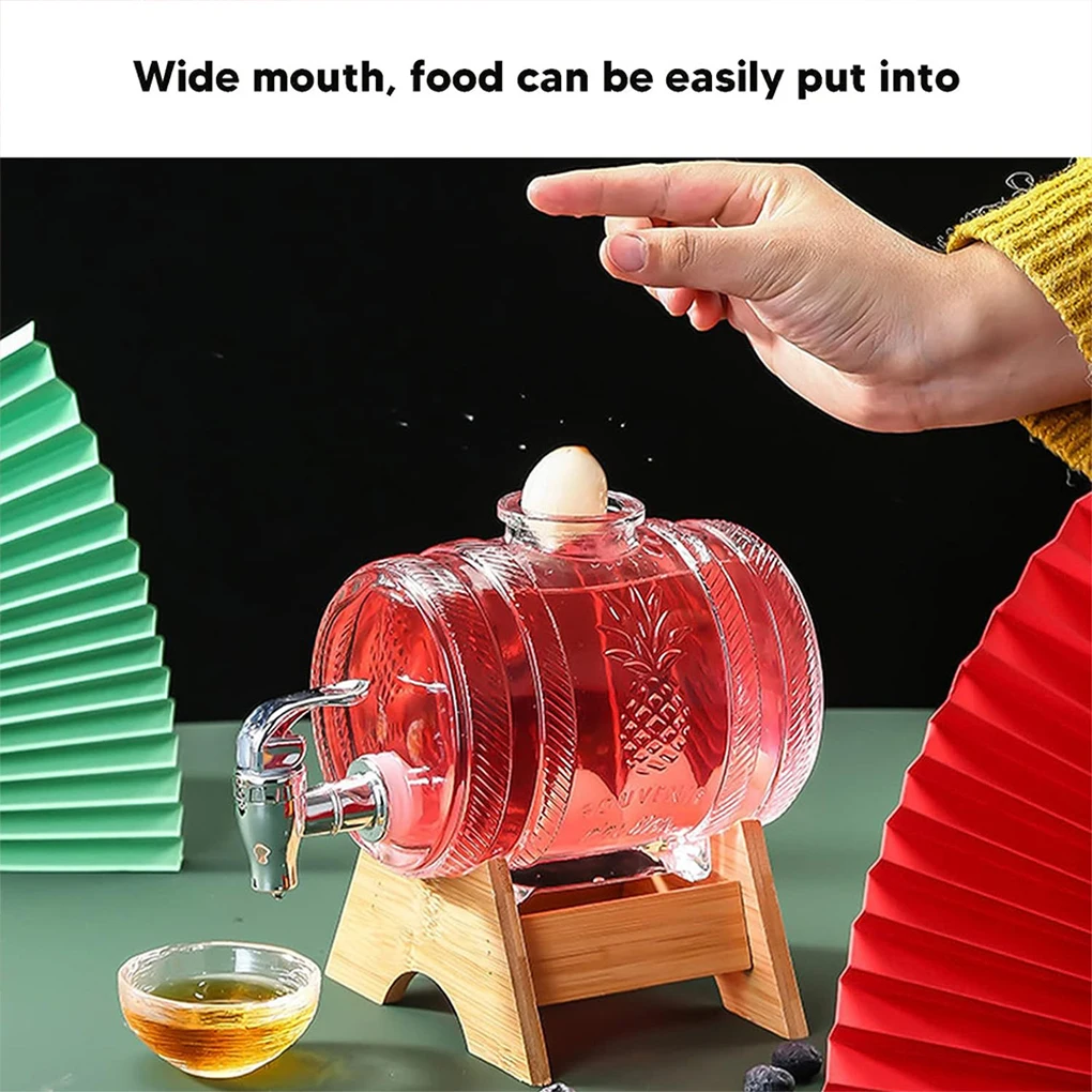 

Glass Beverage Dispenser Outdoor Activities Durable Easy To Clean Drink Dispenser Water Dispenser