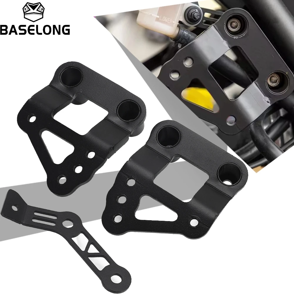 

For Yamaha MT09 MT-09 2014-2020 FZ09 FZ-09 2014-2017 XSR900 2016-2021 Motorcycle Passenger Footrests Relocation Pedal Adjustment