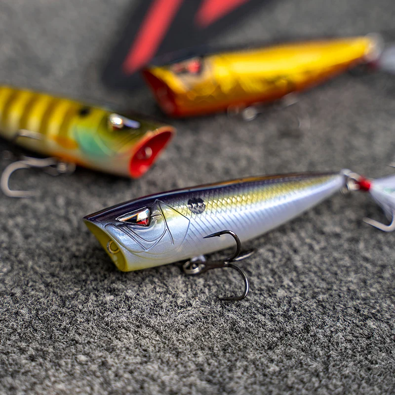 

ARK TP70 Wave Climbing Popper Freshwater Simulated Fish Feather Hook, Wave Grill, Far Throw Lure Bait