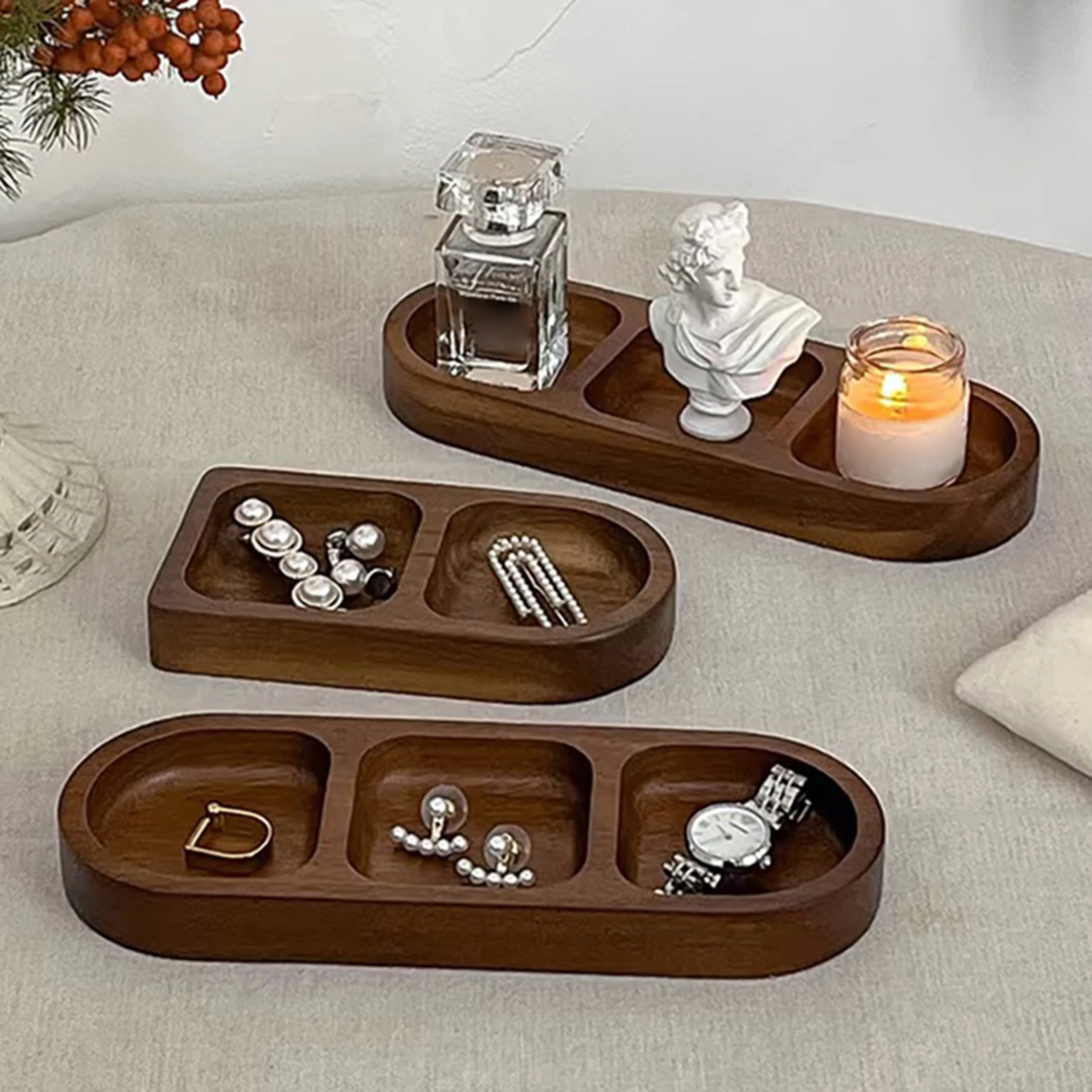 Zara Home Bathroom Tray - Bathroom Countertop Tray,Jewelry Storage Display Tray,Decorative