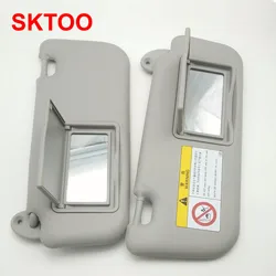 Car Sun Visor Makeup Mirror For Toyota Corolla Levin 2014-2017 Auto Accessories