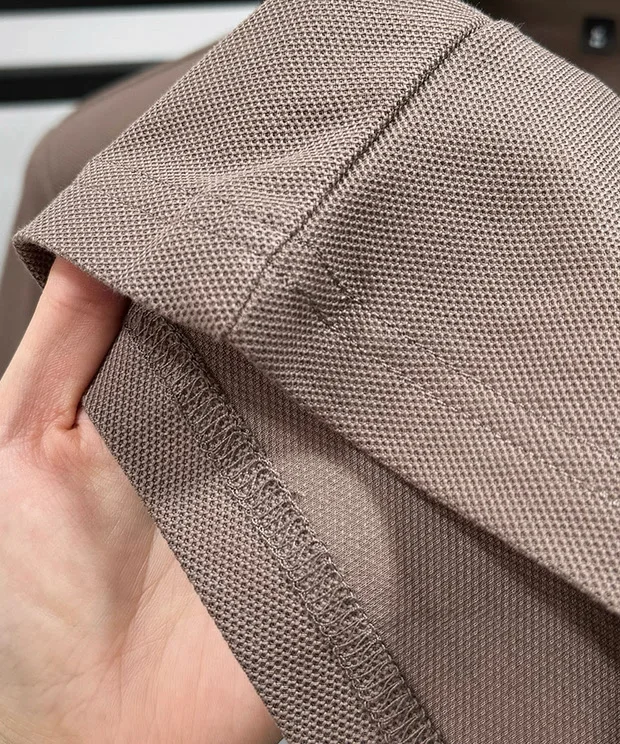 100% reine Baumwolle, hochwertiges Marken-Herren-Poloshirt mit kurzen Ärmeln, Sommer 2026, luxuriöses klassisches Mode-Golf-Oberteil, lässiges Business-T-Shirt – Detail 24