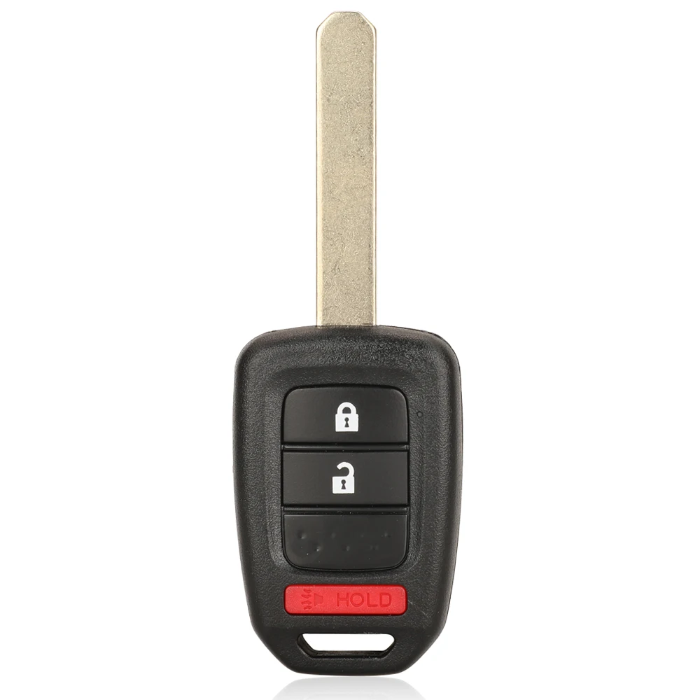 Jingyuqin MLBHL1K6-1TA Fernbedienung Auto Schlüssel Für Honda Accord Civic City CRV HRV Fit Jazz 2/3/4 Tasten ID47 PCF7961 Chip 313,8/433 MHZ