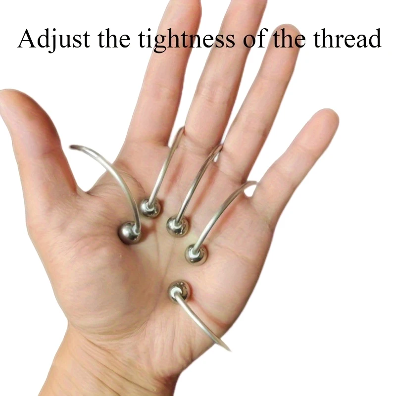 

Portable Hand Meridian Massage Clip Hand Acupuncture Points Massager Acupoint Finger Joint Point Stainless Steel Massage Clip