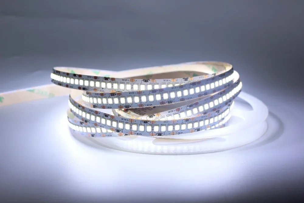 1/2/3/4/5M 12V IP20 Non waterproof  2835 LED Strip 240 led Flexible light tape showcase led more bright LED strip white warm