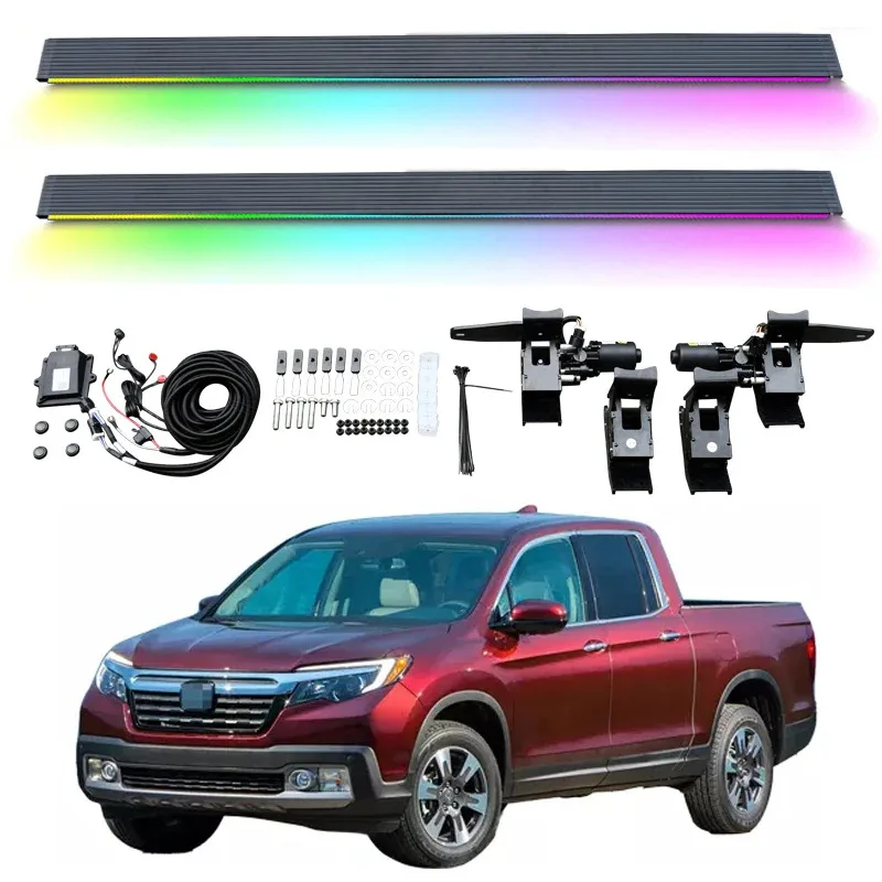 

Automatic Electric Power Side Step Running Board LED light for Honda Ridgeline 2019+