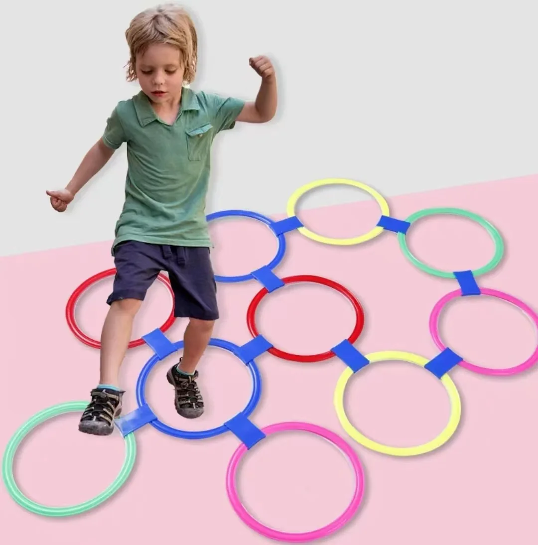 Household children's jumping circles agile body outdoor sports toys children's games teaching toys indoor and outdoor