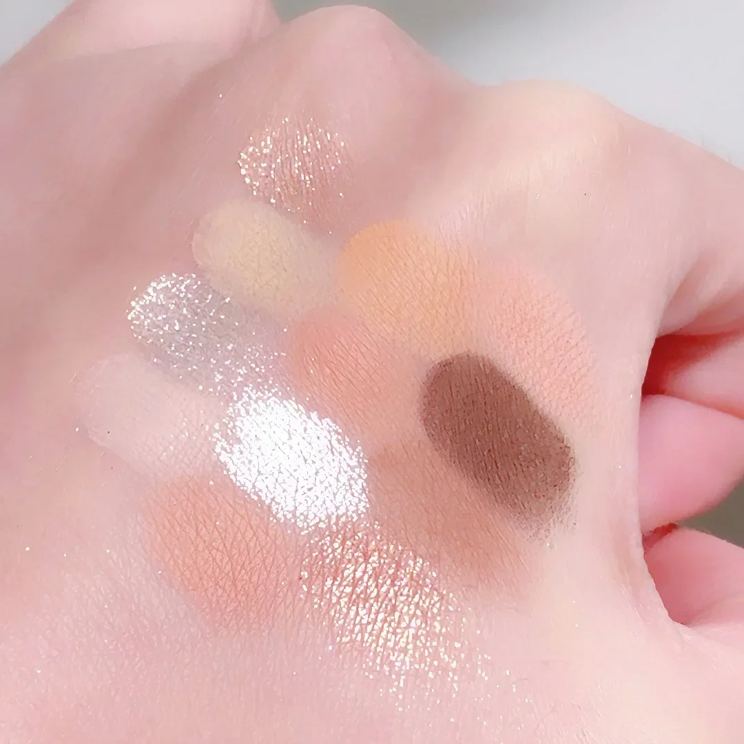 Miss lara 12 paleta kolorowych cieni do powiek błyszczące cekiny naturalny cień do powiek matowy długotrwały wodoodporny makijaż rzadkie kosmetyki kosmetyczne