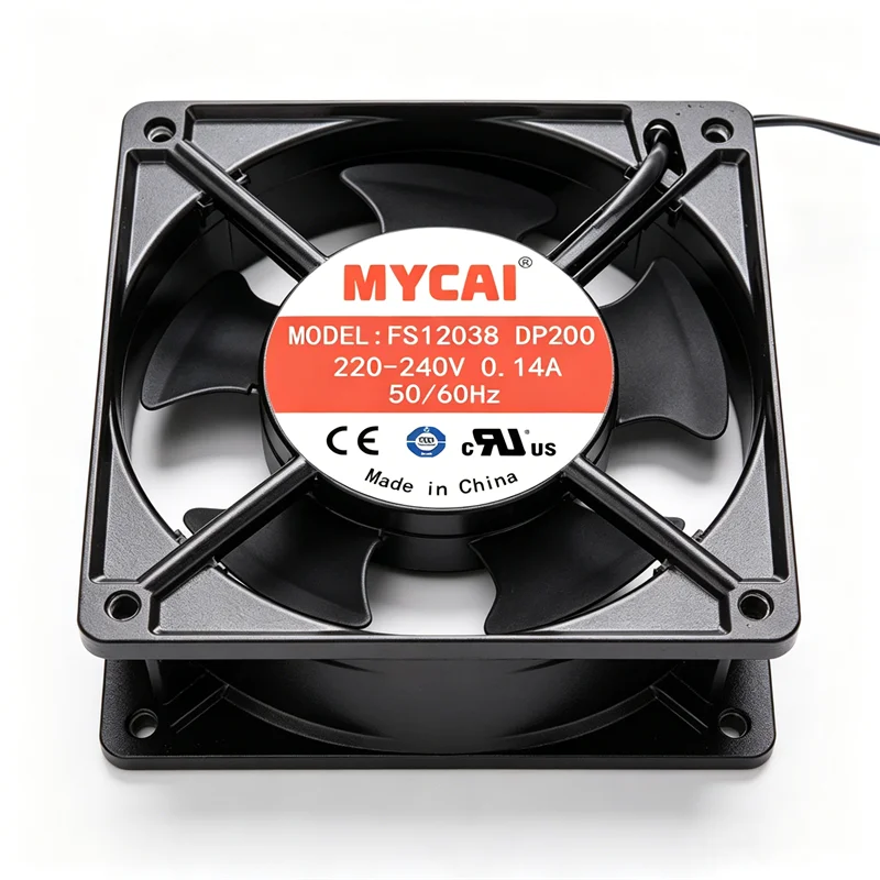 120x120x38mm 12038 AC220V 2900RPM High Speed Industrial Axial Cooling Fan for Inverter Power Cabinet Ventilation