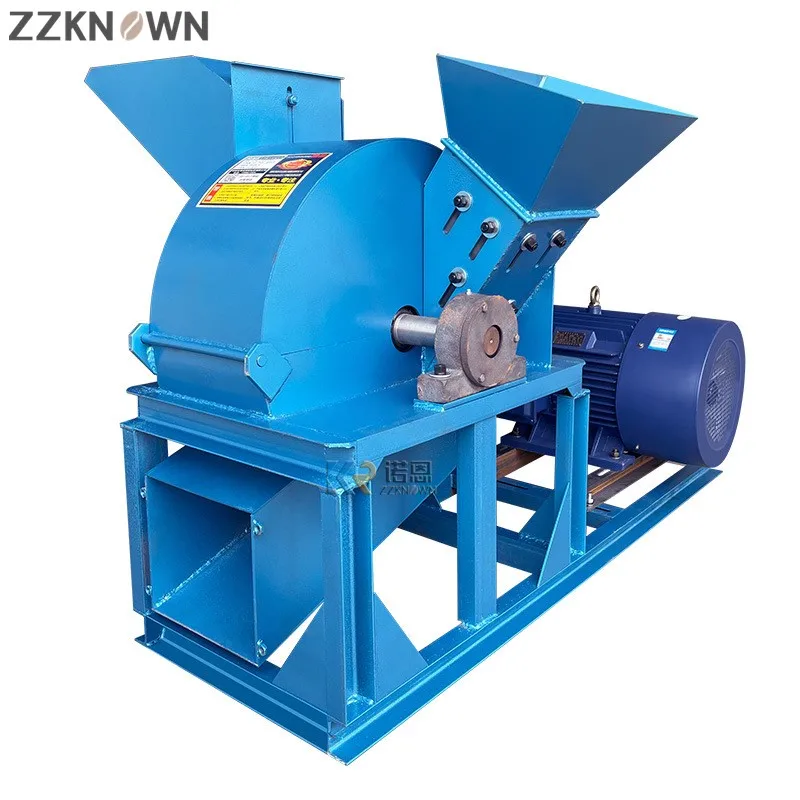 Industrial Wood Pallet Shredder Machine Electric Motor Opreted Wood Shredding Machine Wood Chipper