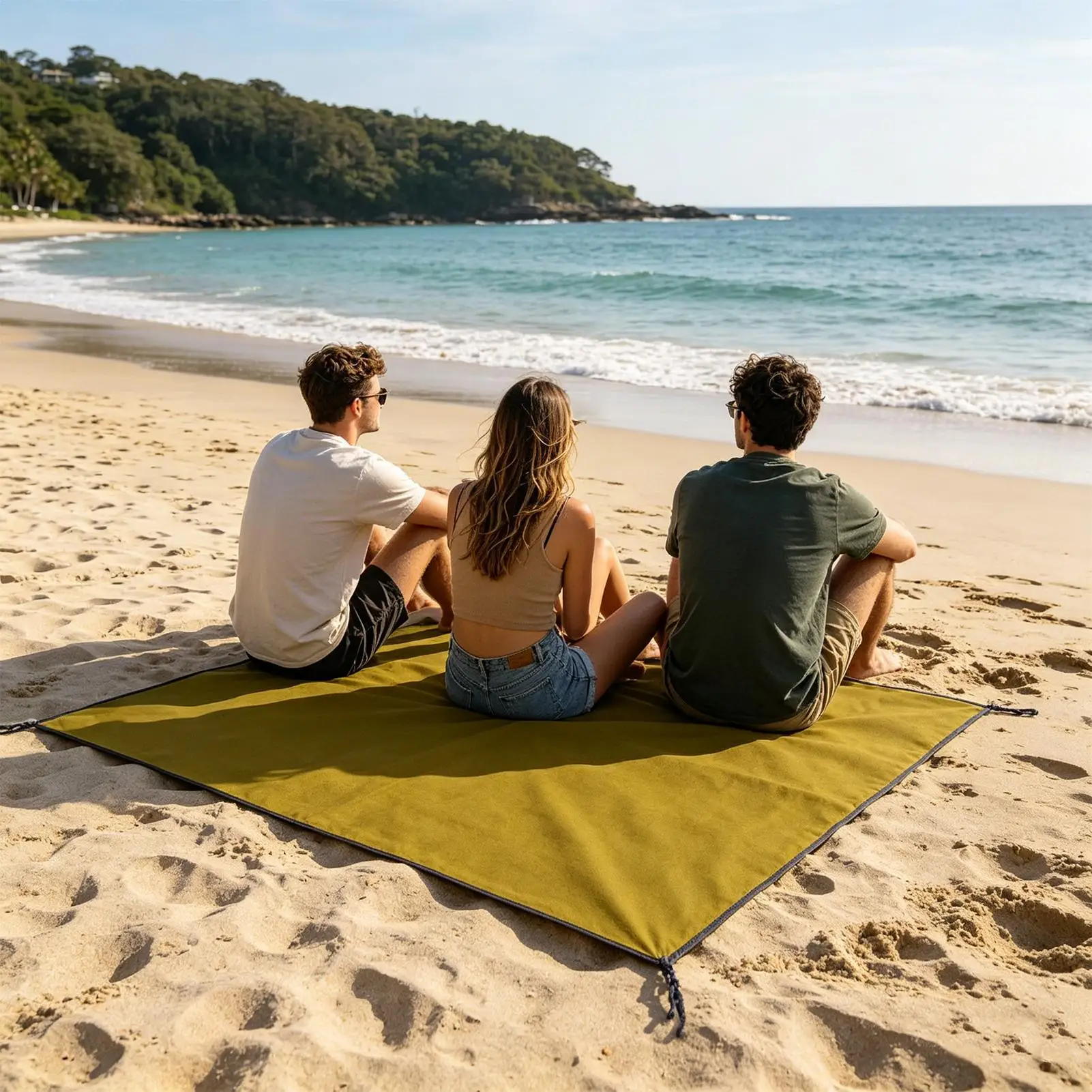 Lightweight Picnic Mat Tent Footprint Waterproof Camping Tent Tarp for Camping Outdoor Travel Backpack Park Yard