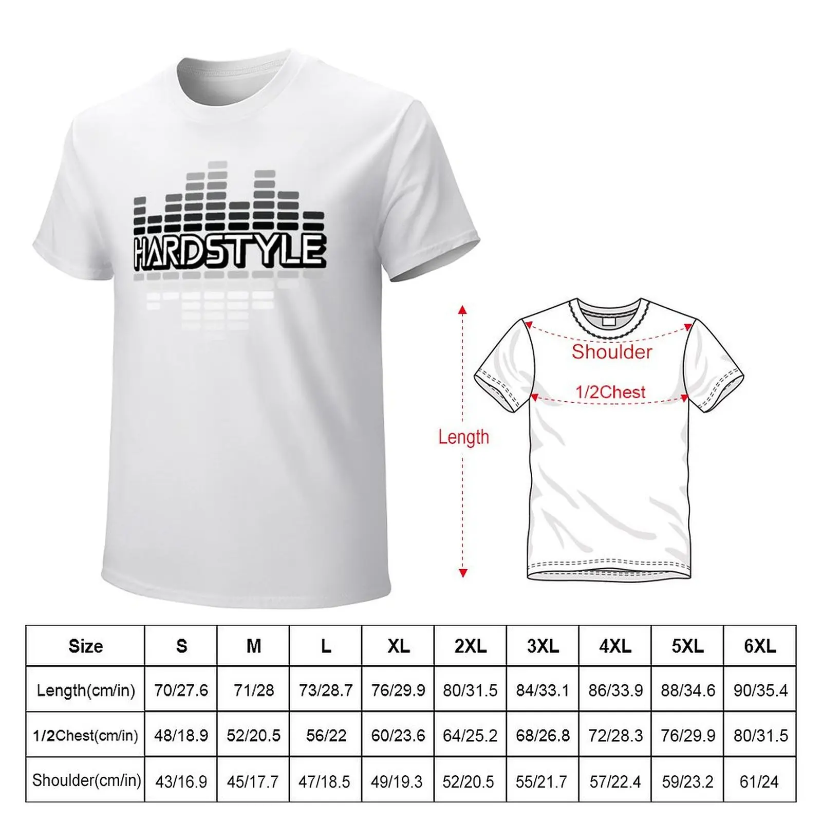 HARDSTYLE EQUALIZER T-shirt animal prinfor boys funnys fitted t shirts for men