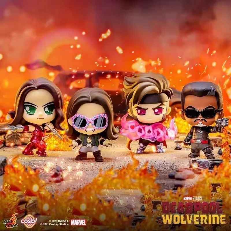 

Hot Sales Toys Marvel Deadpool & Wolverine Cosbi Blind Box Mini Figure Comics Collectible Figurine Movie Chibi Toys Kids Gifts