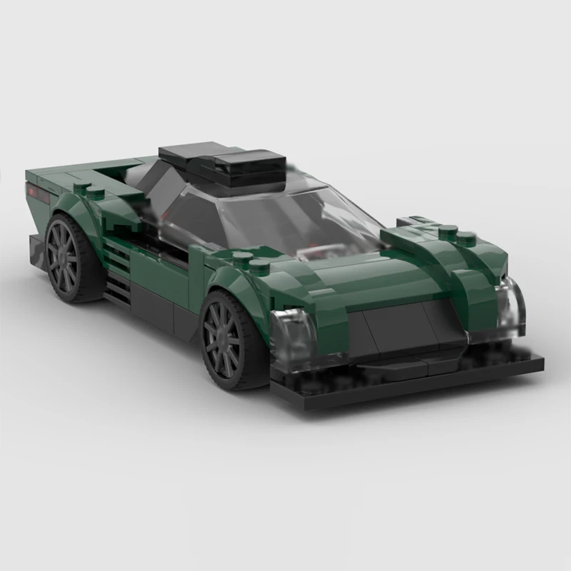 City Car Model MOC Building Bricks Luxury Multi-Purpose Vehicle Modular Technology Gifts Holiday Assemble Children Toys Suit