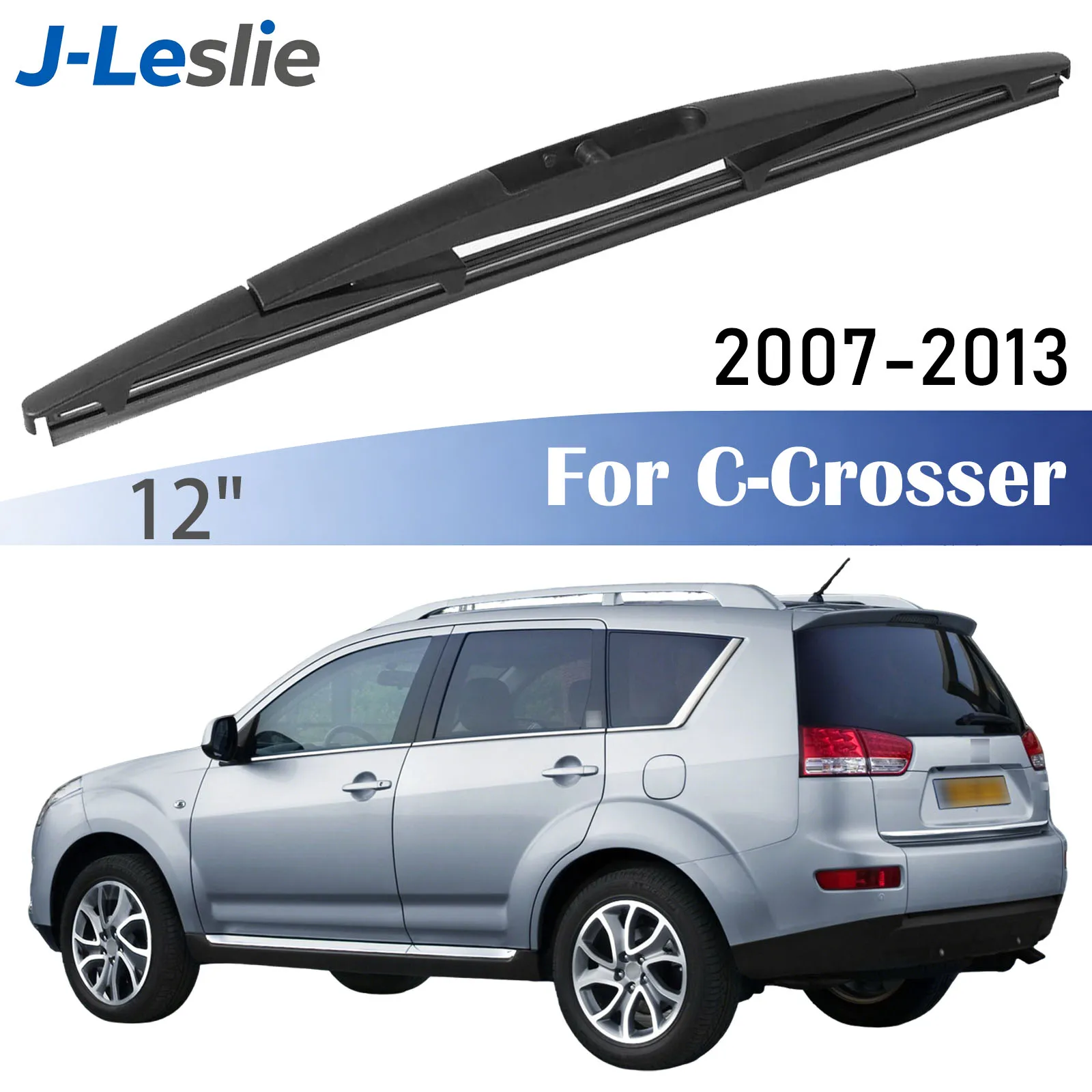 

12" Rear Wiper Blade For Citroen C-Crosser 2007-2013 Windshield Windscreen Wipers Washer Window Rain Brushes Car Accessories
