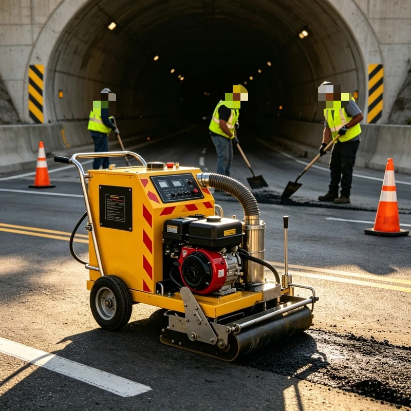 

Asphalt Crack Sealing Machine Pavement Preservation Machine Driveway Construction Equipment