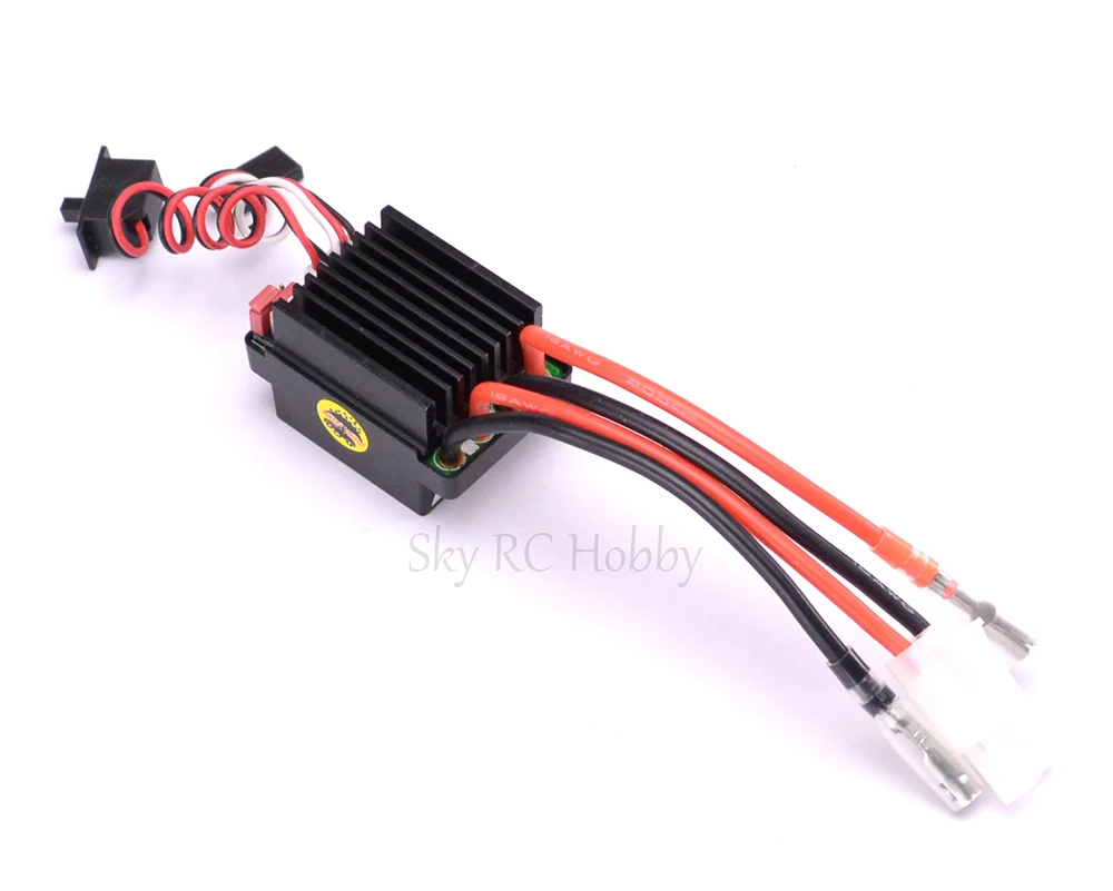 RC Hobby Brushed Motor Speed Controller 320A w/ 2A BEC Brush ESC per diversi tipi RC Car TRX TRX4 TRX6 auto o barche