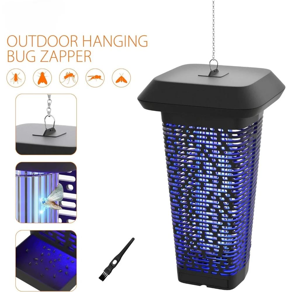 HAOYUNMA-Bug Zapper e Fly Trap, Repelente de Mosquitos, Exterior e Interior, Elétrico UV Bug Catcher para Insetos