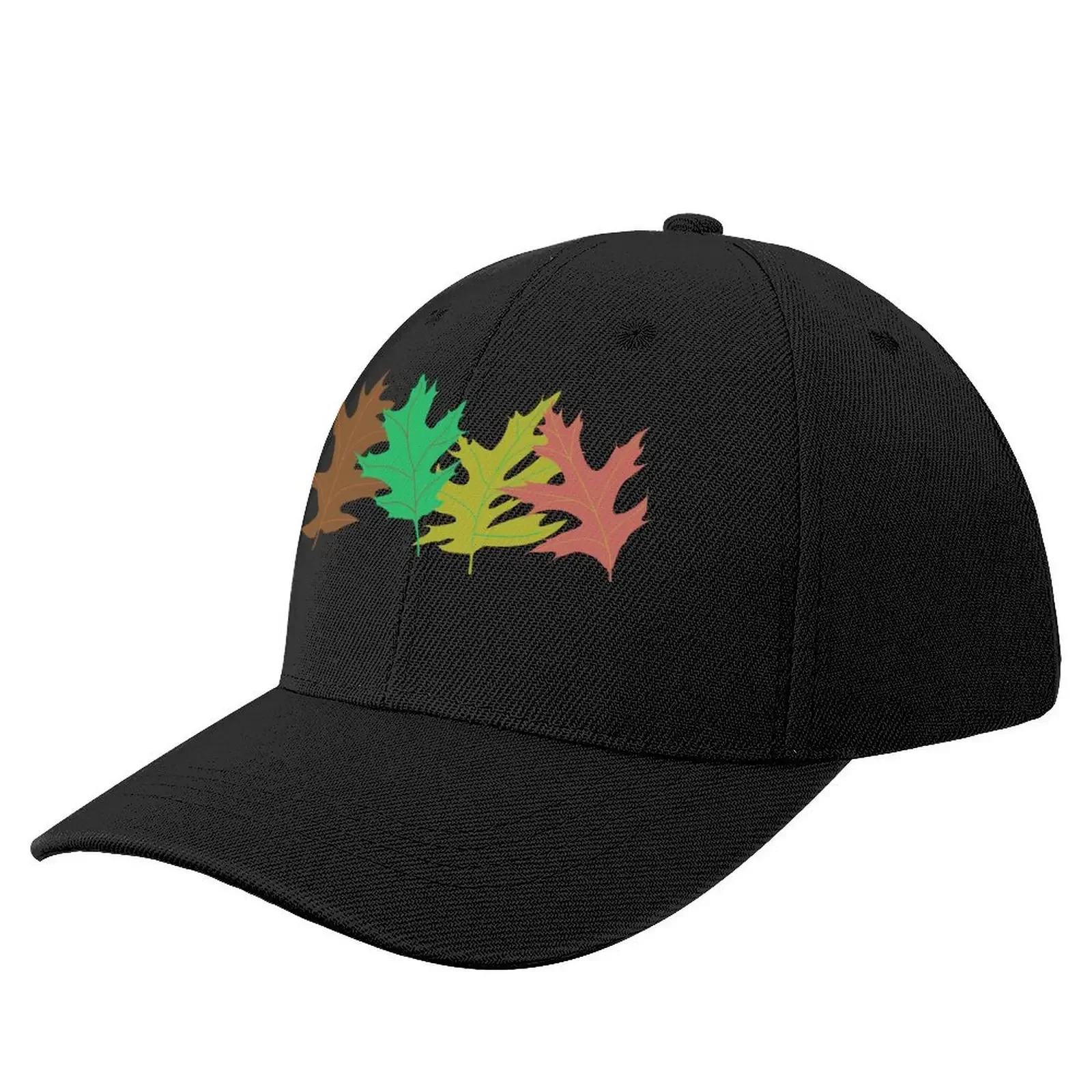 

Oak Leaves Baseball Cap Custom Cap Sun Cap Male Women's