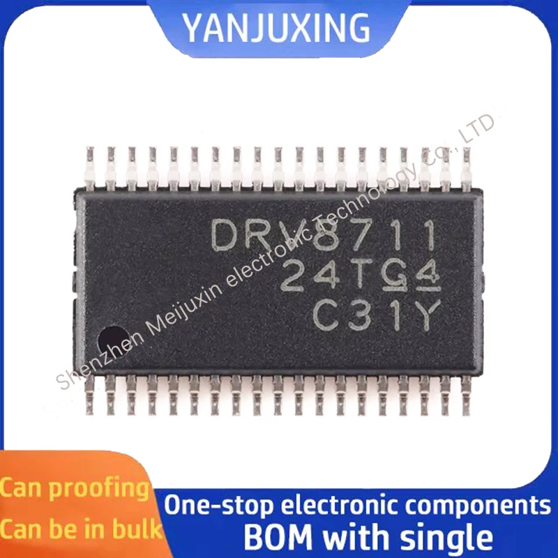 1pcs/lot DRV8711DCPR DRV8711 HTSSOP-38 Bipolar stepper motor gate driver chip