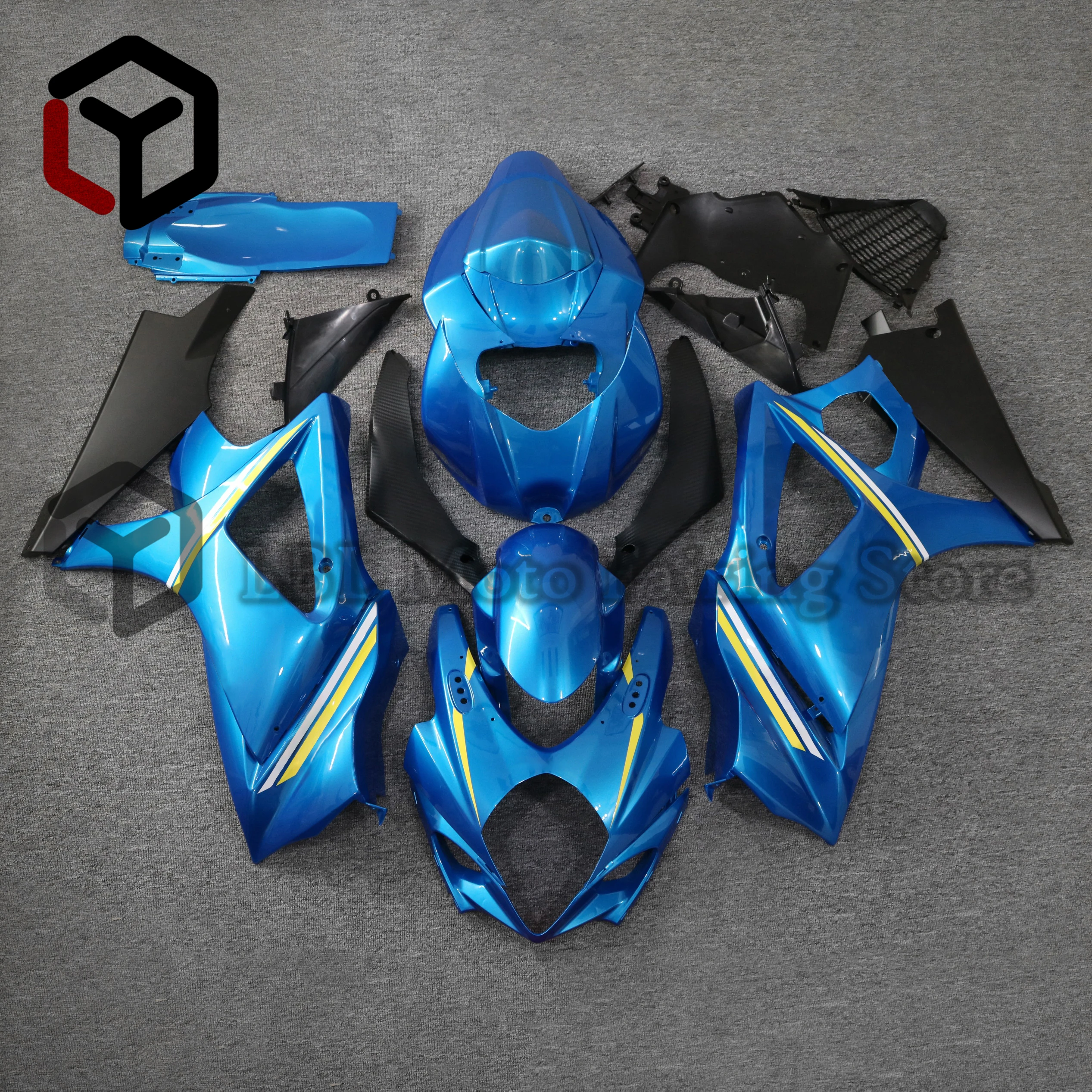 Motorcycle Fairings Kit Fit For SUZUKI GSXR1000 GSX-R1000 K7 2007 2008 Bodywork Set High Quality ABS Injection Full Fairing