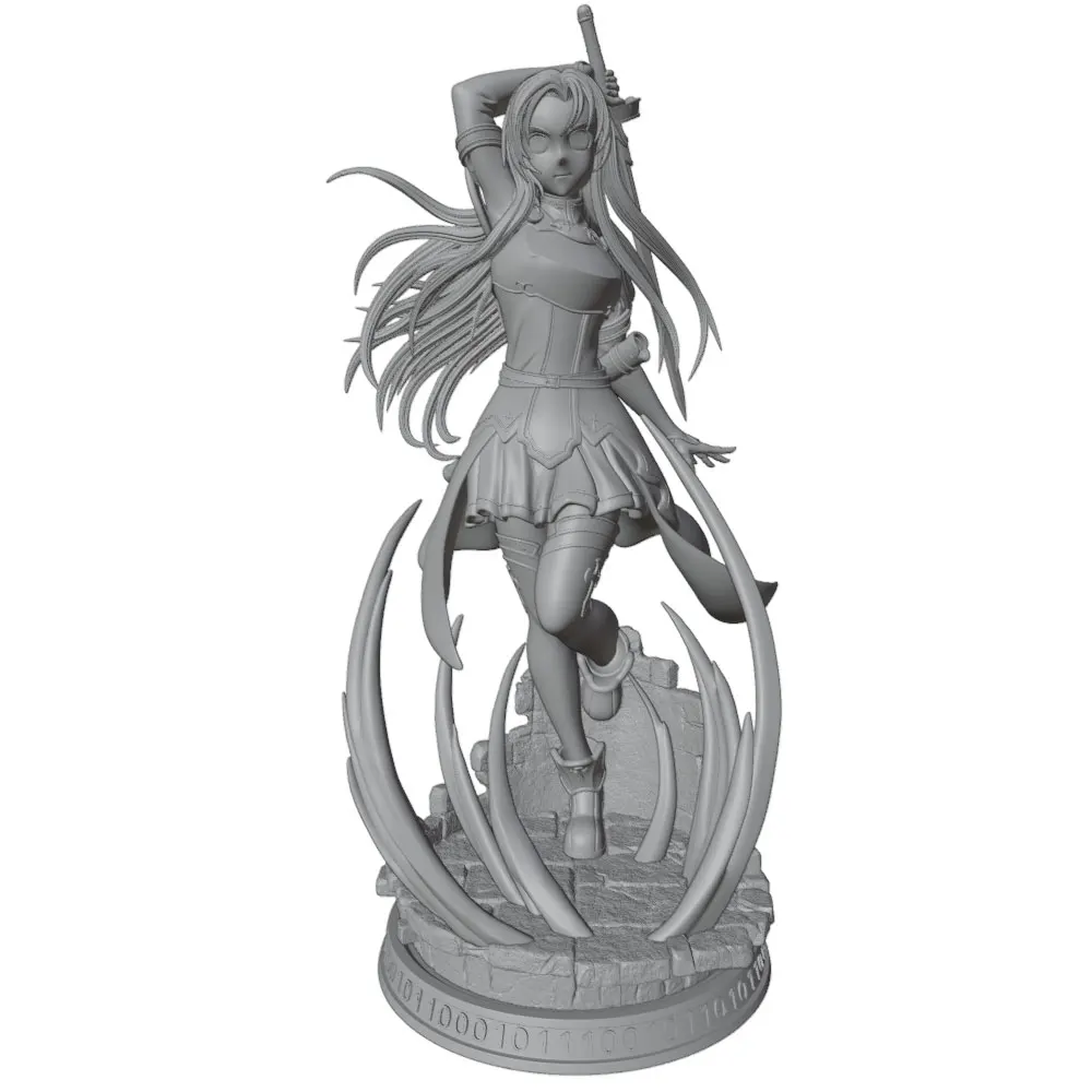 75mm --250mm Sexy Girl Resin Model Kits GK Miniature 3D Printed Gray Model Figurine DIY Doll Model Unassembled And Unpainted