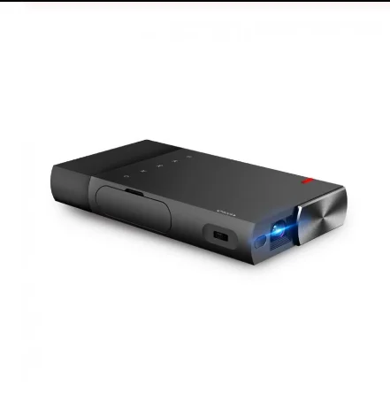 S1 Dlp แบบพกพาขนาดเล็กโปรเจคเตอร์โฮมเธียเตอร์5200Mah แบตเตอรี่ Sync สายสำหรับ1080P Hd,บัตร Tf,Usb,