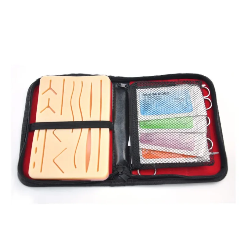 3 Layer Surgical Practice Suture Training Pad Suturing Pad For Open Surgery, Medical Students Suture Practice Kit