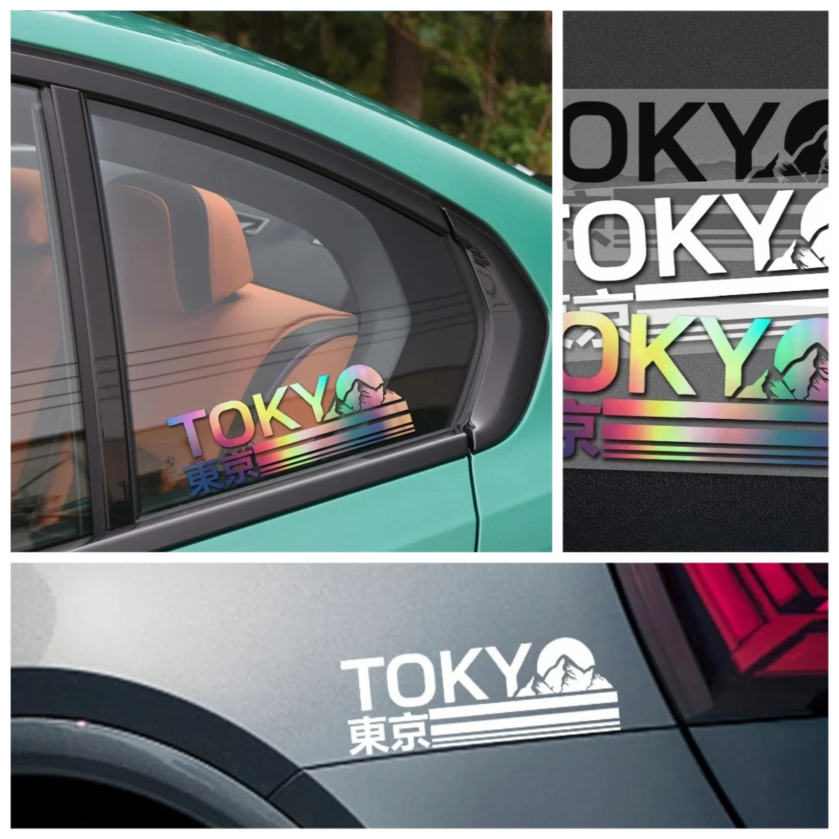

TOKYO THE CAPITAL CITY OF JAPAN Vinyl Decal Car Sticker Fashion Cartoon Creative