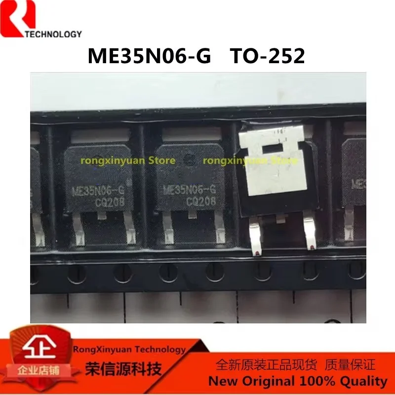 Piezas de 10 ME35N06-G, 35N06-G, ME35N06, ME75N03-G, 75N03-G, ME75N03, ME90N03-G, 90N03-G, ME90N03, MTD1N60E, 1N60E, MTD1N60, 100% nuevo y original
