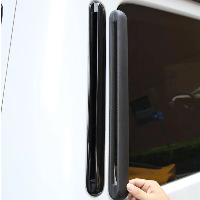 Carbon Fiber C Pillar Rear Side Door Window Air Outlet Trim Body Kit For G63 Carbon Mercedes G500 AMG G65 Brabus 4x4 Accessories