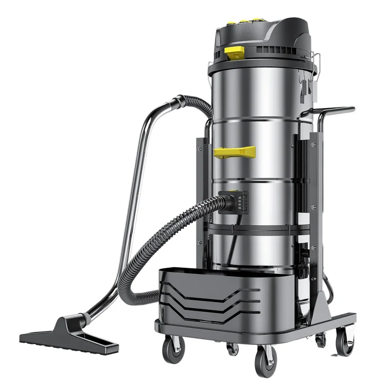 آلة تنظيف الأرضيات الرطبة والجافة الاحترافية من POHIR، مكنسة كهربائية صناعية تجارية #6