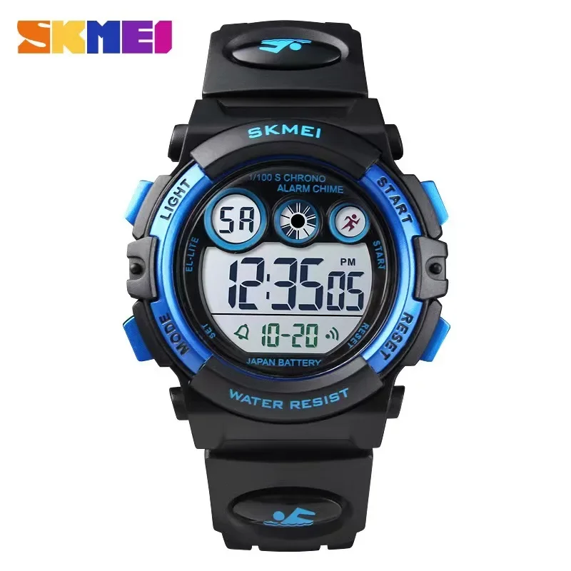 SKMEI 1451 Digital Watch for Children Shockproof Sport LED Electronic Wristwatches Waterproof Military Boy Girl Clock Reloj 1163