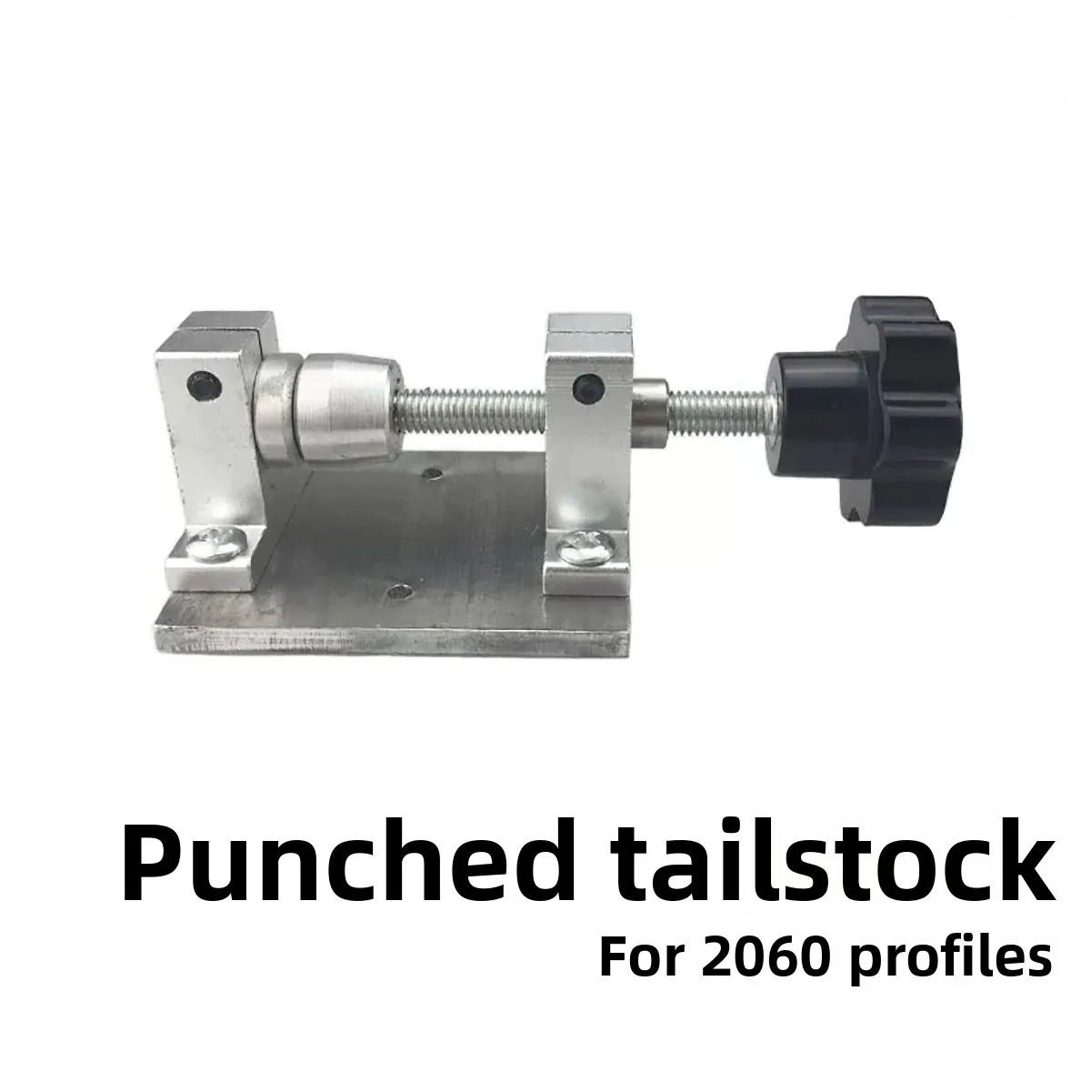 

Mini Lathe Drilling Tailstock for Round & Barrel Bead Drilling, Fits 2060 Aluminum Profile