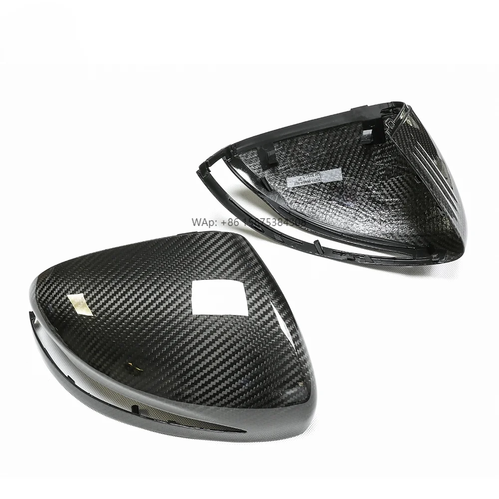 

G63 Dry Carbon Fiber Mirror Cover Replacement For W464 Gle W167 Gls 2019+ Car Reversing Mirror cover