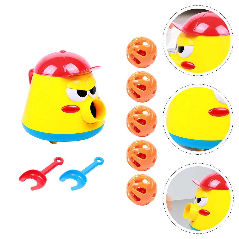 Lanceur de Pot à bulles, jouet de tir jaune, entraînement de capacité électrique, bouilloire en plastique pour enfants