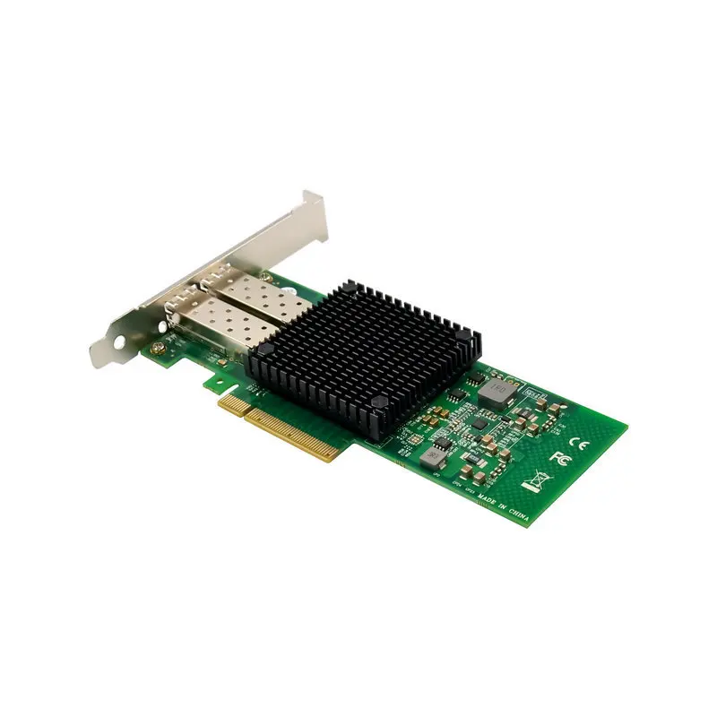 PCI-E 10G fiber optic network card SFP server X520 desktop computer LC dual port I82599 multimode single-mode