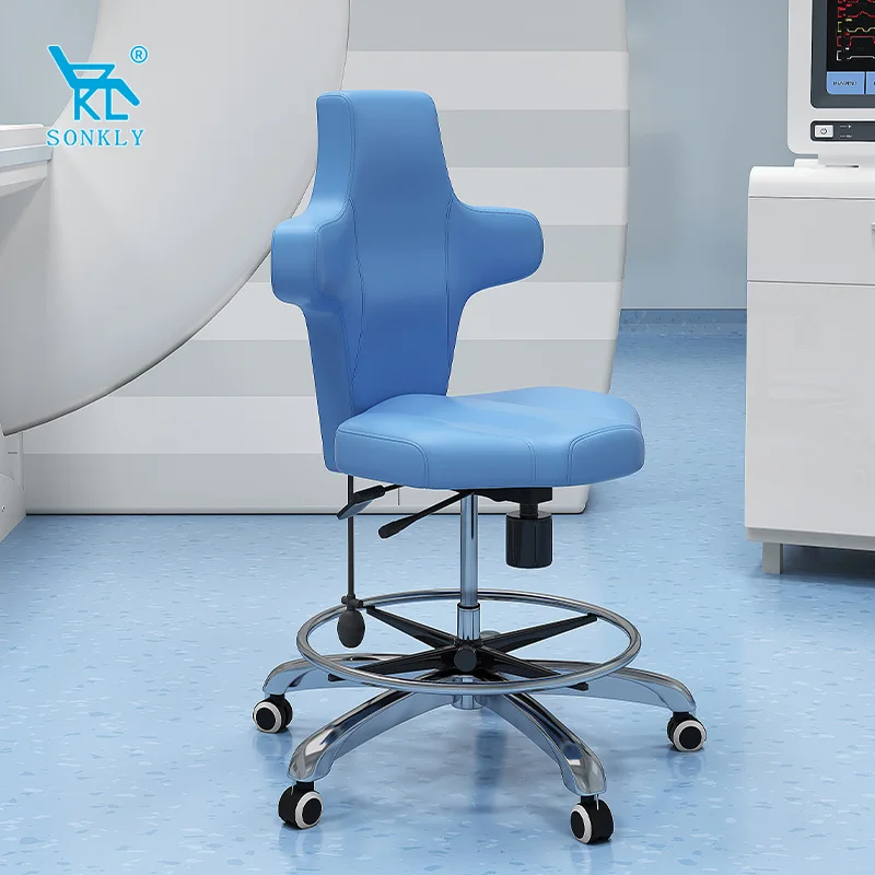 Dual Armrests & Extra-Large Backrest Chair Ergonomic Microscope Procedure Chair