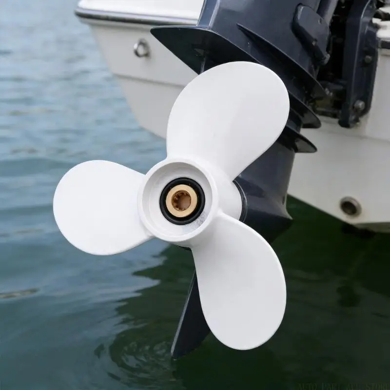 J0MA 3 Blade Aluminum Propeller 7 1 2x7 9 Splines Designed For 4 6 Power Engines