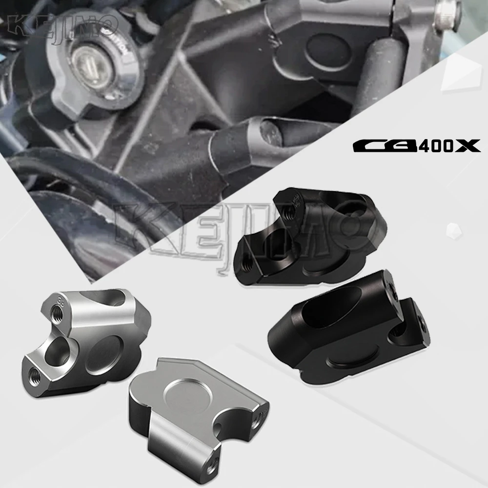 

Motorcycle For Honda CB500X CB 500 X CB500F CB400X CB400F Handle Bar Riser Moved Up Back Handlebar Mounting Risers CB400 X/F